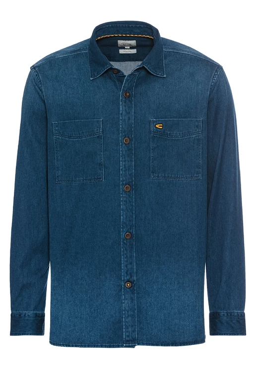 CAMELACTIVE JEANS-OVERSHIRT BLUE