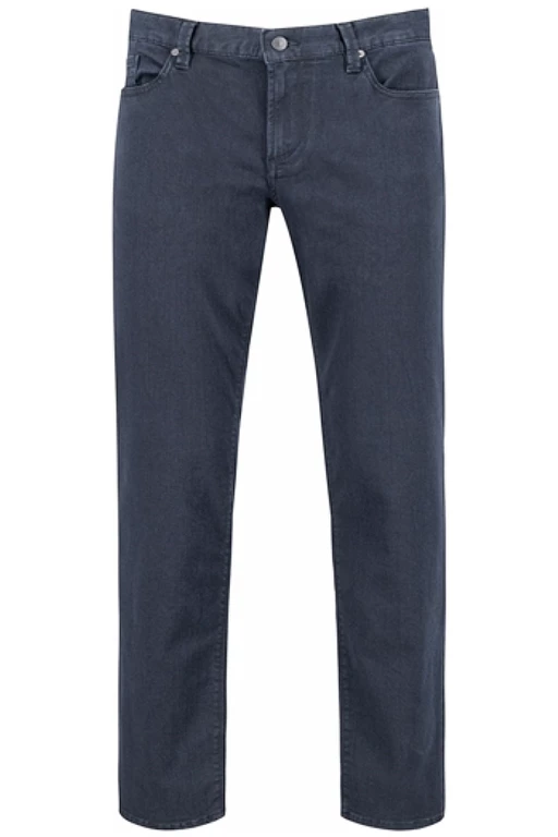 PIPE JEANS SUPER STRETCH DARKBLÅ MOD.FIT