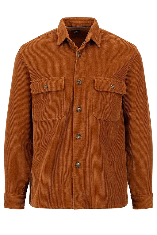 PRINCE OVERSHIRT CORD/CAMEL